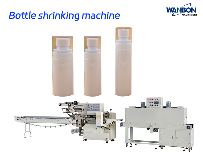 Bottle shrinking machine